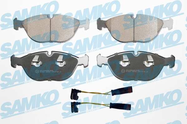 Brake Pad Set, disc brake (5SP881G)