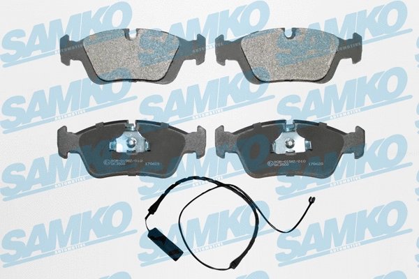 Brake Pad Set, disc brake (5SP331A)