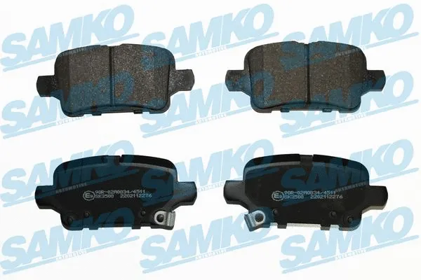 Brake Pad Set, disc brake (5SP2276)