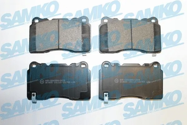 Brake Pad Set, disc brake (5SP1783)
