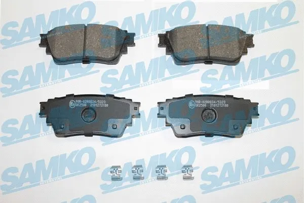 Brake Pad Set, disc brake (5SP2180)