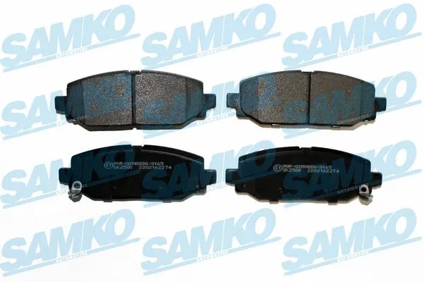 Brake Pad Set, disc brake (5SP2274)