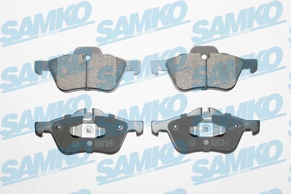 Brake Pad Set, disc brake (5SP851)