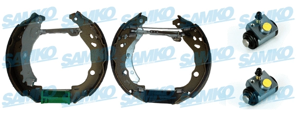 Brake Shoe Set (KEG617)