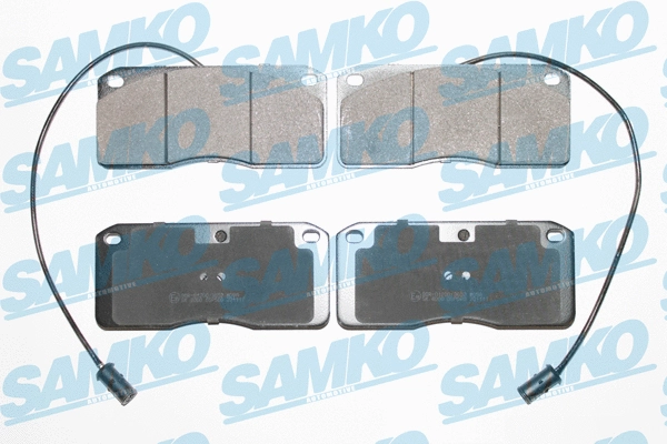 Brake Pad Set, disc brake (5SP500)