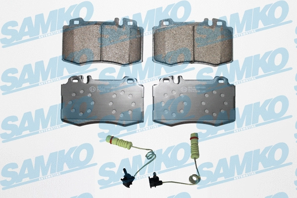 Brake Pad Set, disc brake (5SP899B)