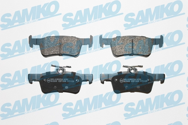 Brake Pad Set, disc brake (5SP1930)