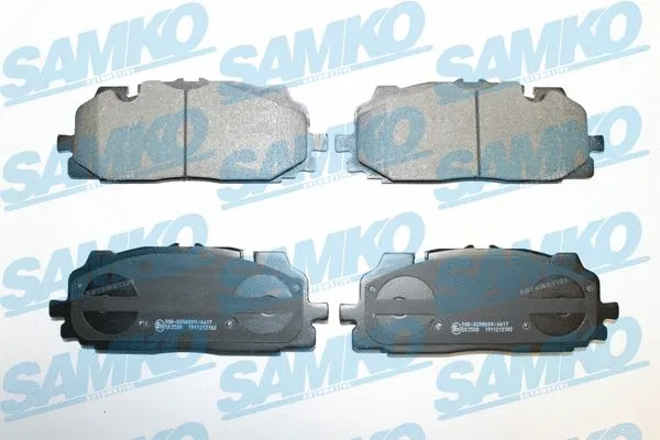 Brake Pad Set, disc brake (5SP2102)