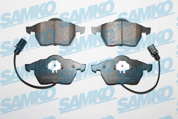Brake Pad Set, disc brake (5SP790)