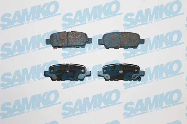 Brake Pad Set, disc brake (5SP857)