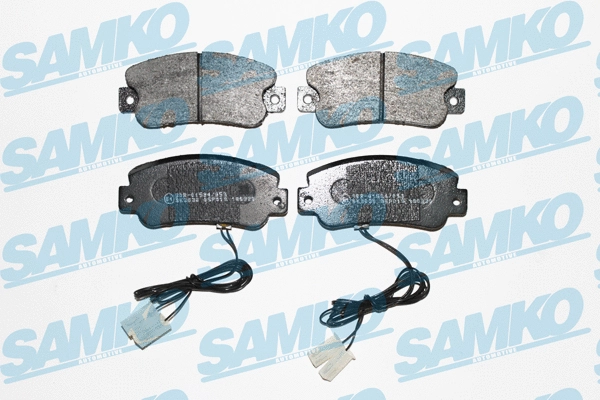 Brake Pad Set, disc brake (5SP019)