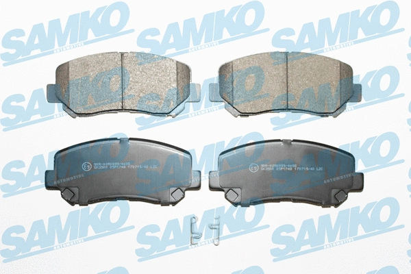 Brake Pad Set, disc brake (5SP1748)