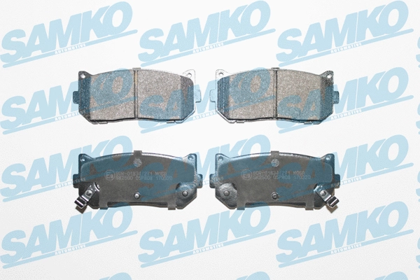 Brake Pad Set, disc brake (5SP808)
