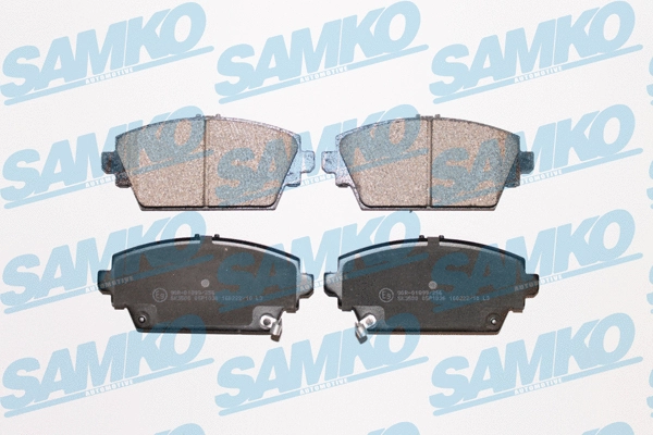 Brake Pad Set, disc brake (5SP1036)