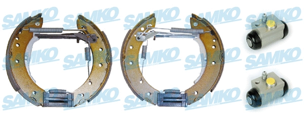 Brake Shoe Set (KEG418)