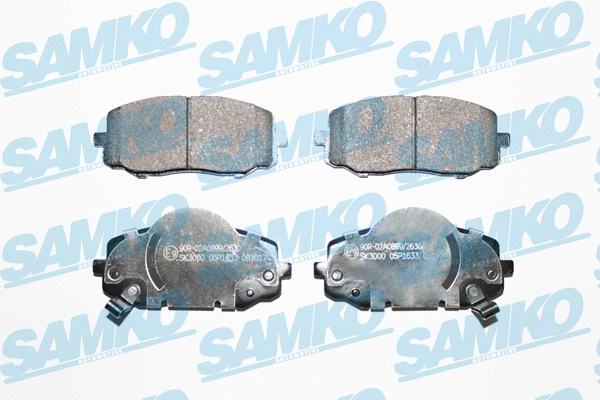 Brake Pad Set, disc brake (5SP1633)