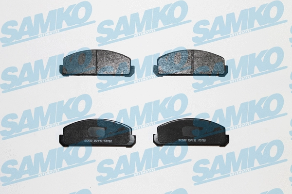 Brake Pad Set, disc brake (5SP192)