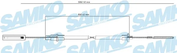 Cable Pull, clutch control (C0256C)