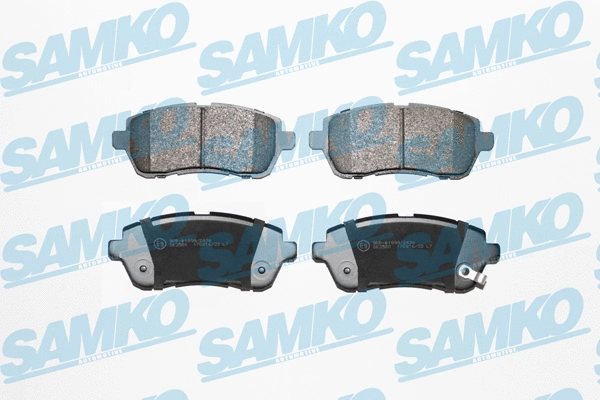 Brake Pad Set, disc brake (5SP1464)