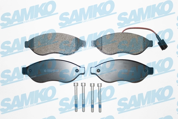 Brake Pad Set, disc brake (5SP1287)