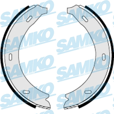 Brake Shoe Set, parking brake (87320)