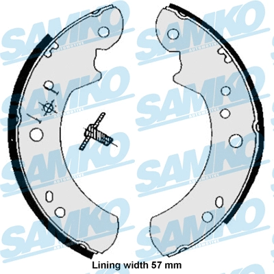 Brake Shoe Set (85060B)