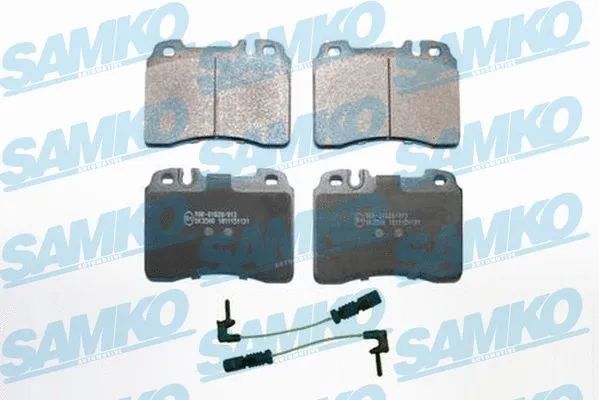 Brake Pad Set, disc brake (5SP1131A)