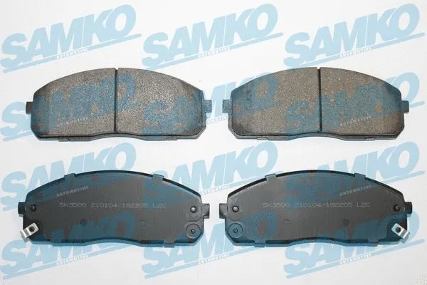 Brake Pad Set, disc brake (5SP2205)