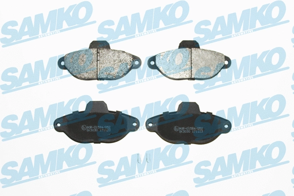 Brake Pad Set, disc brake (5SP483)