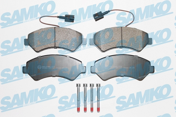 Brake Pad Set, disc brake (5SP1721)