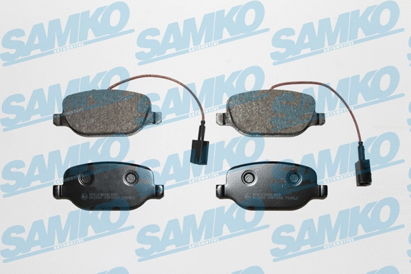 Brake Pad Set, disc brake (5SP1659)