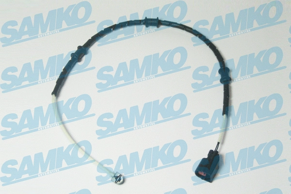 Warning Contact, brake pad wear (KS0209)
