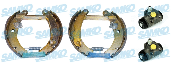 Brake Shoe Set (KEG063)