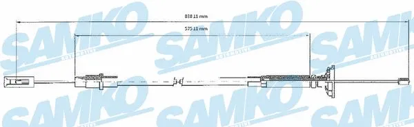 Cable Pull, clutch control (C0263C)