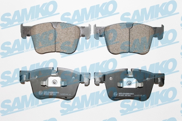 Brake Pad Set, disc brake (5SP1853)