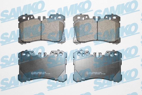 Brake Pad Set, disc brake (5SP1848)