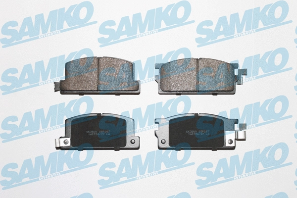 Brake Pad Set, disc brake (5SP287)