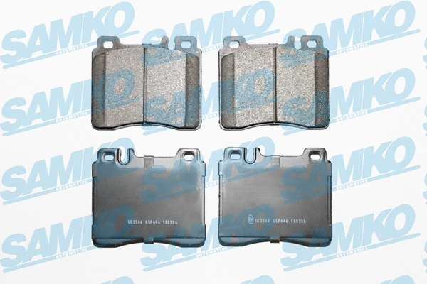 Brake Pad Set, disc brake (5SP446)