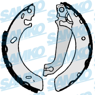 Brake Shoe Set (86050)