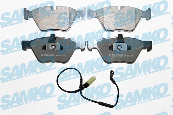 Brake Pad Set, disc brake (5SP1271A)
