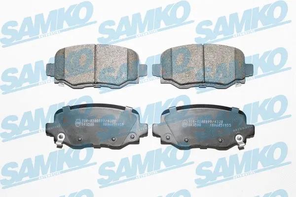Brake Pad Set, disc brake (5SP1955)