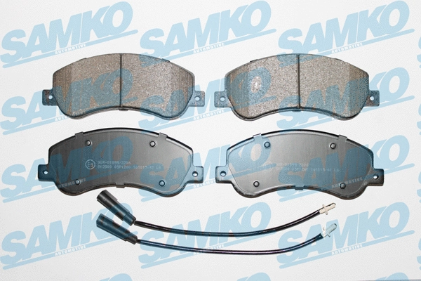 Brake Pad Set, disc brake (5SP1260)