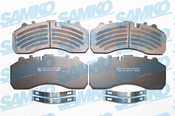 Brake Pad Set, disc brake (5SP1173)