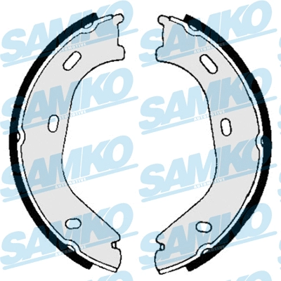 Brake Shoe Set, parking brake (81840)