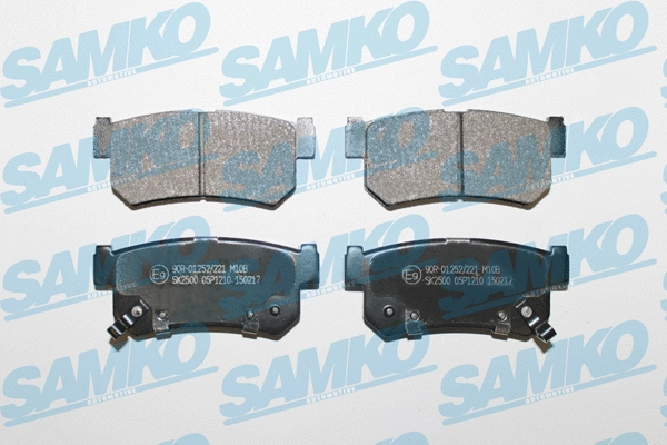 Brake Pad Set, disc brake (5SP1210)