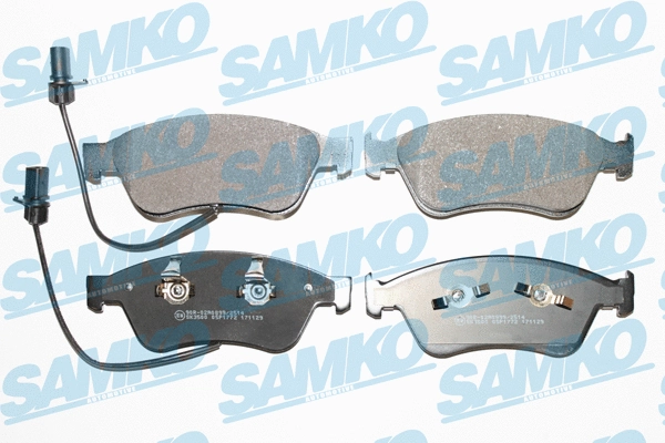 Brake Pad Set, disc brake (5SP1772)