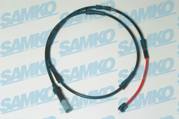 Warning Contact, brake pad wear (KS0196)
