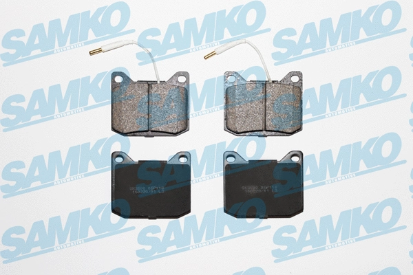 Brake Pad Set, disc brake (5SP118)