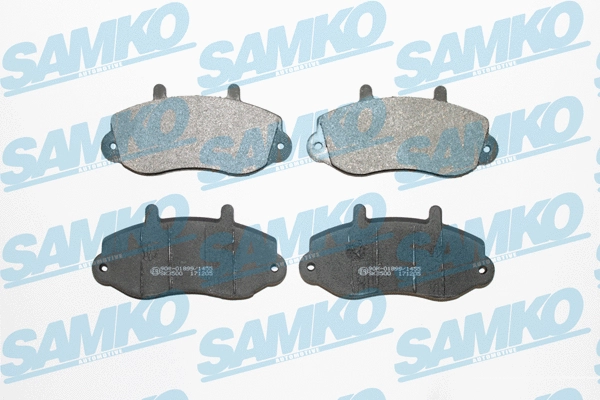 Brake Pad Set, disc brake (5SP663)