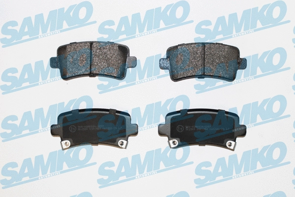 Brake Pad Set, disc brake (5SP1584)